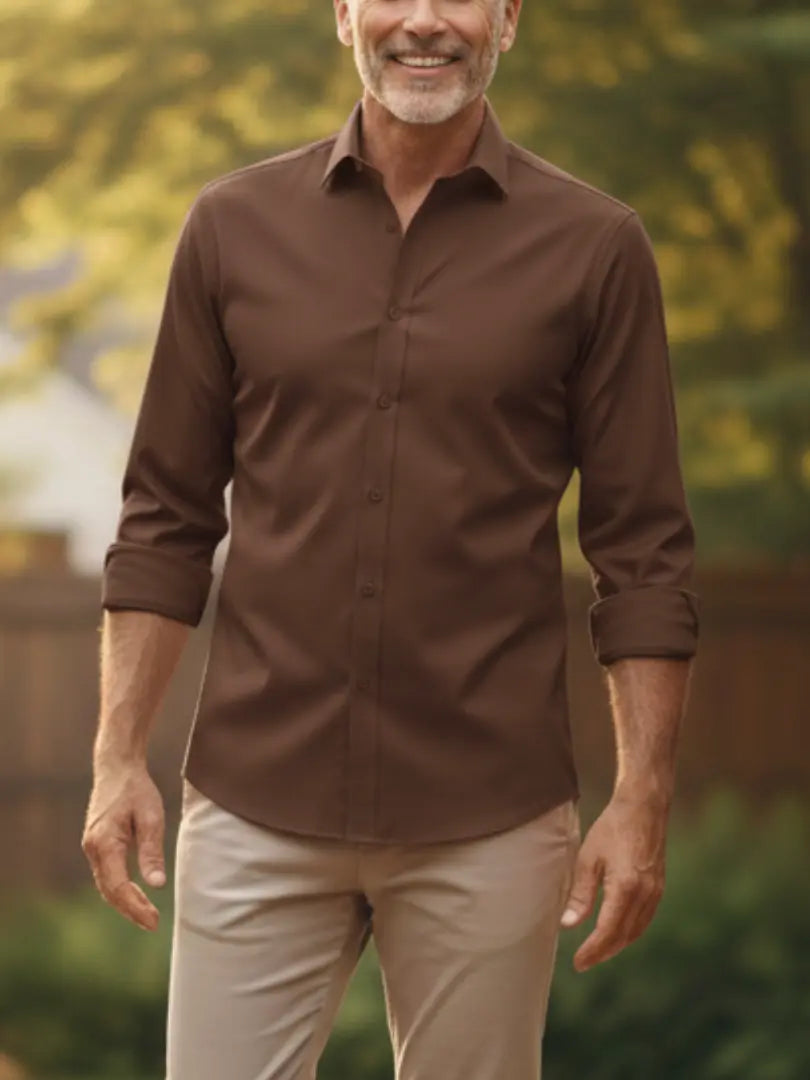 Rafello&Co | Premium Stretch Overhemd Rafello&Co