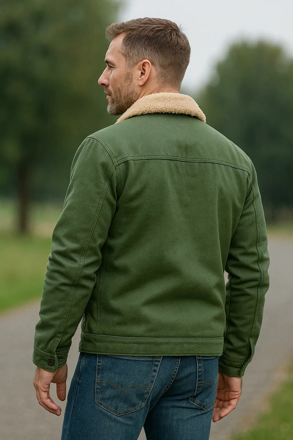 Rafello&Co | Heren Winterjas met Fluwelen Voering