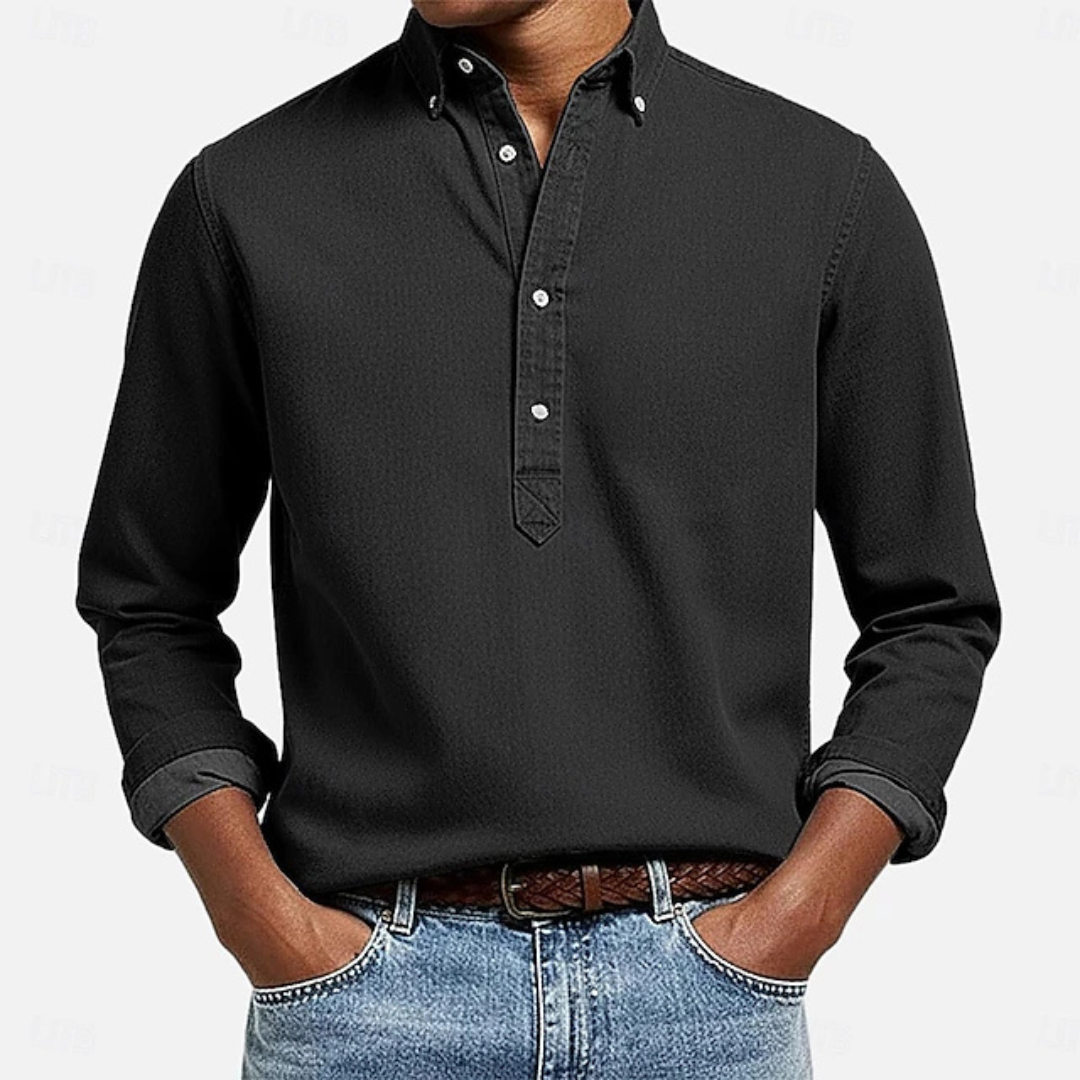 Everyday Elegance Popover Buttondown Shirt