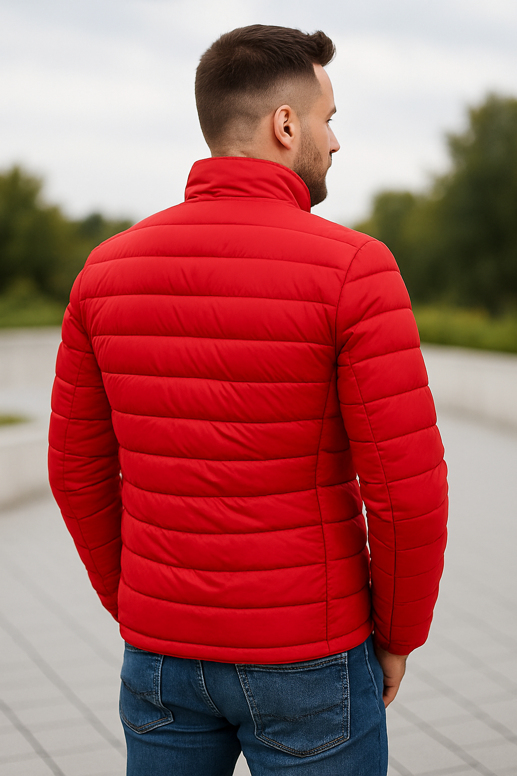 Rafello&Co | Warme Gewatteerde Windjas