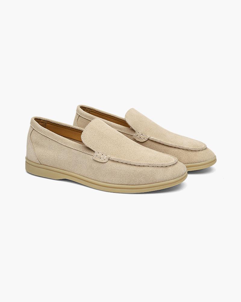 Tan Suede- Loafers