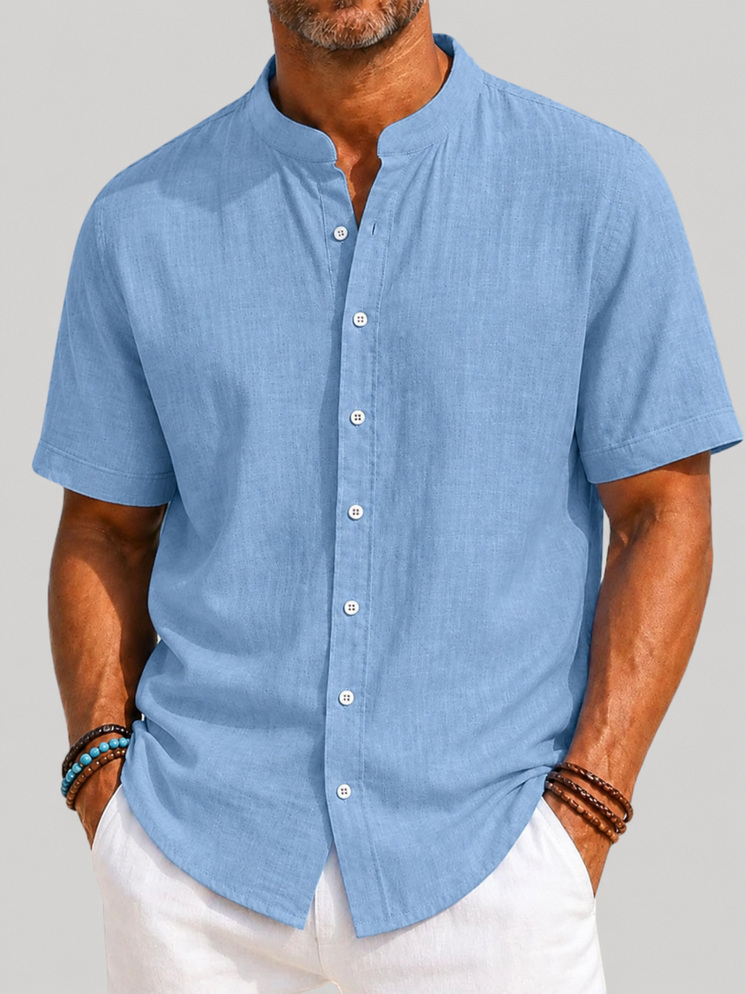 Men's Summer Linen Shirt
