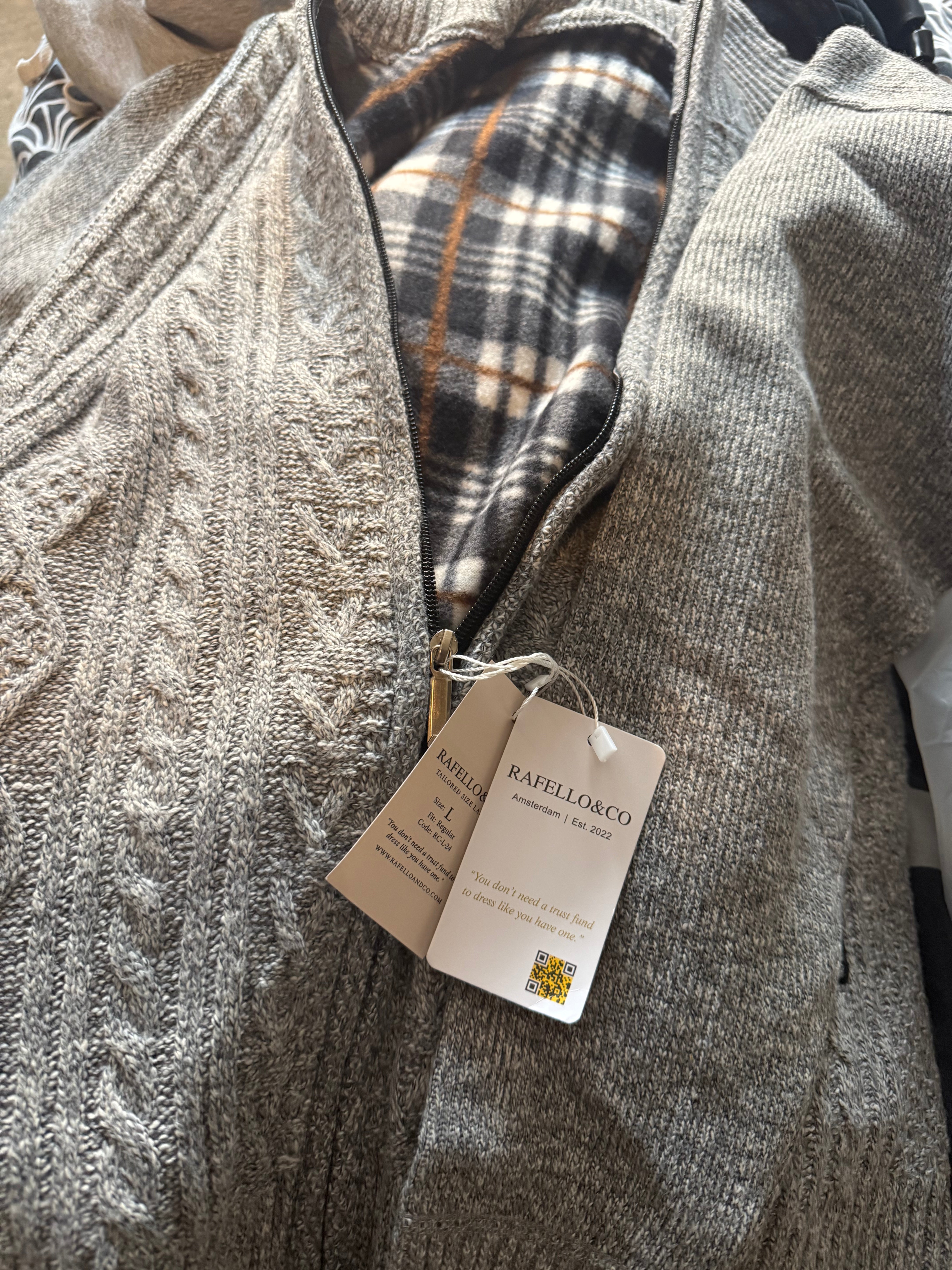 Rafello&Co | Amsterdam Winter Zip Knit