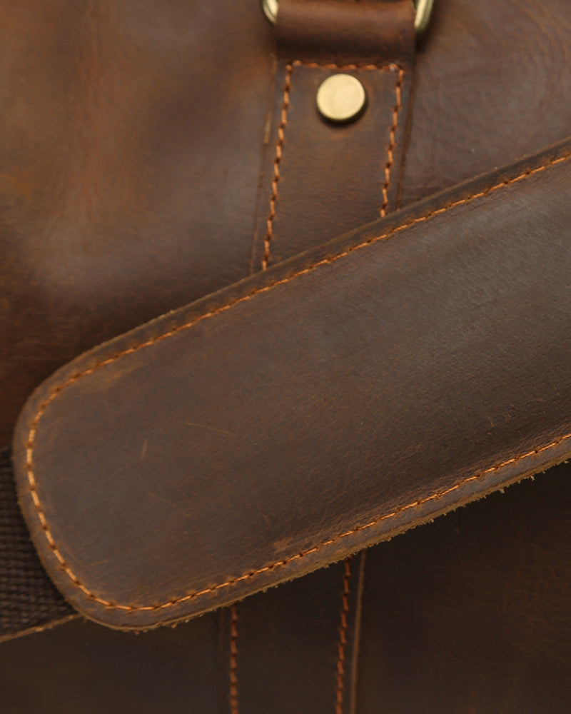 Montague Leather Duffle Bag