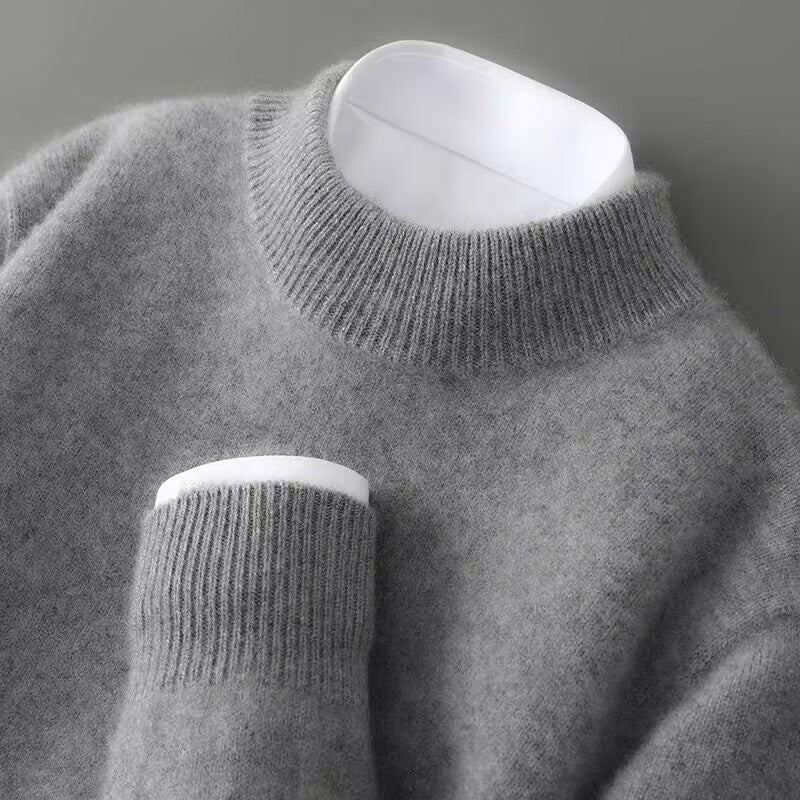 Rafello&Co | Classic Crew Neck Knit Sweater