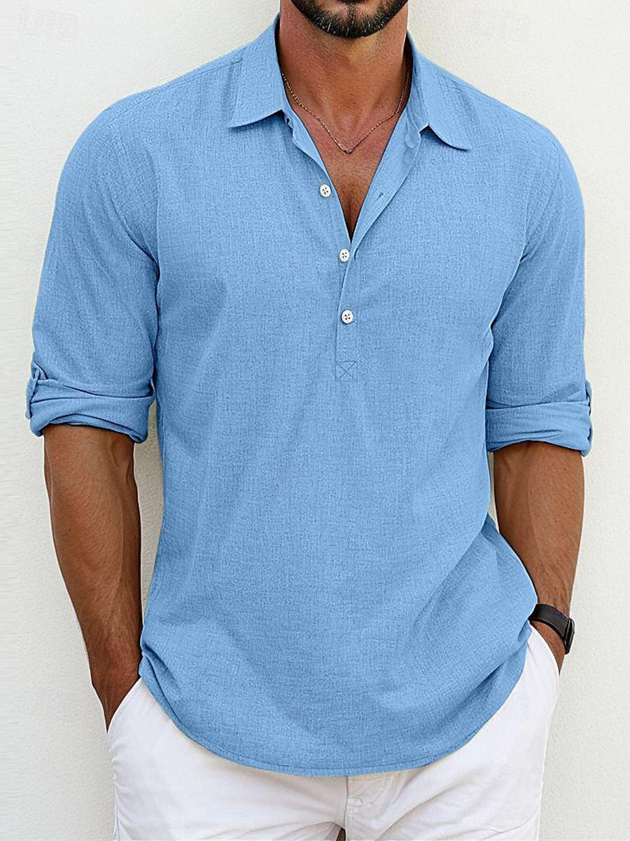 Men’s Summer Cotton Polo Shirt