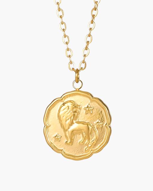 Gold Zodiac Sign Necklace