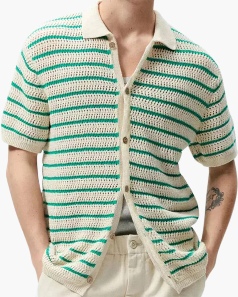 Marbella - Knitted Shirt with Buttons