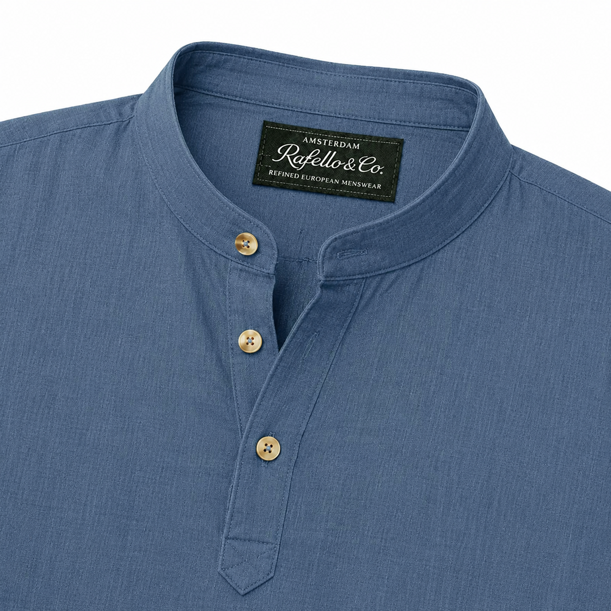 Men’s Long Sleeve Henley Style Shirt