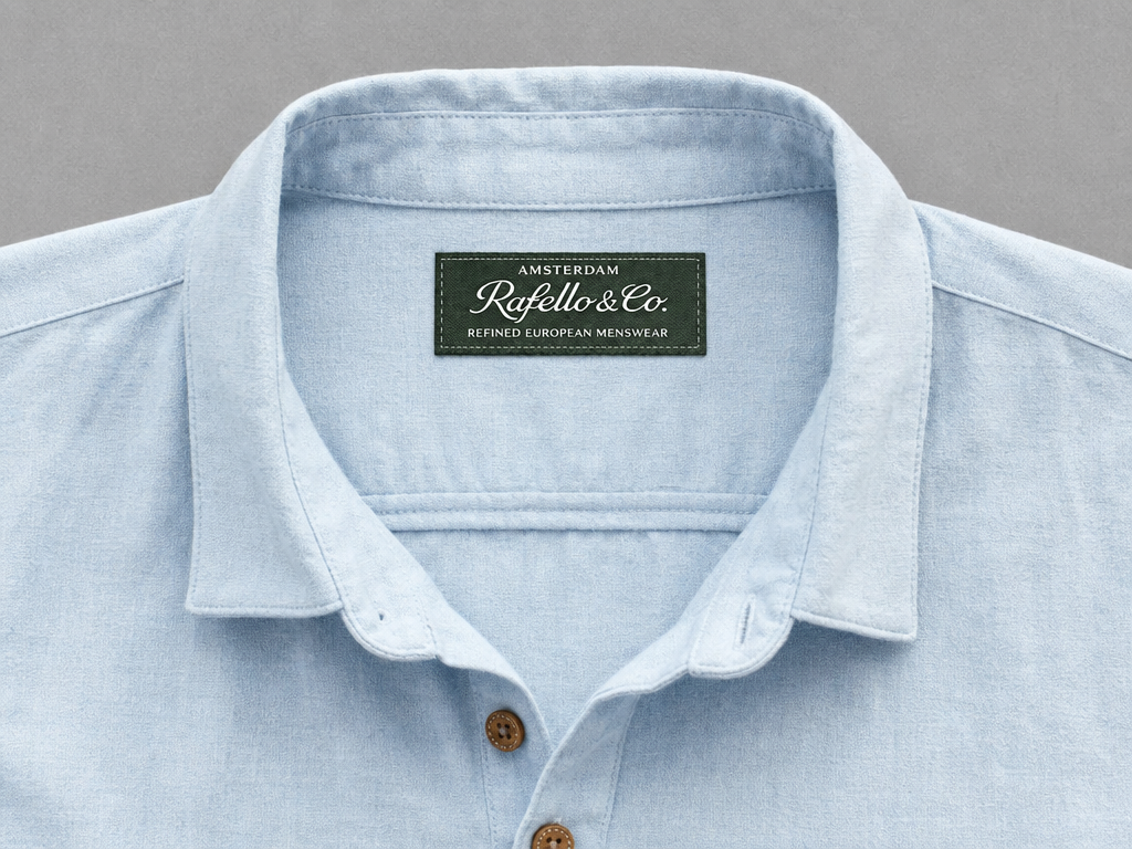 Elegant Linen Polo Shirt