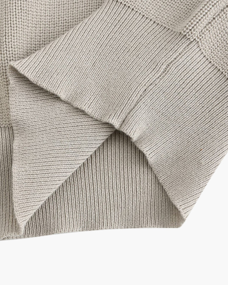 The Cesare – Half-Zip Knitted Sweater