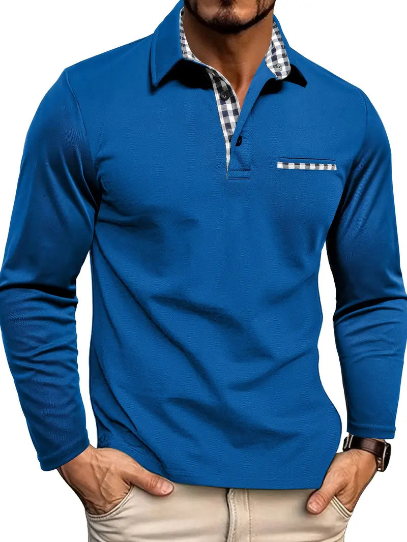 Rafello&Co | Long Sleeve Polo Shirt