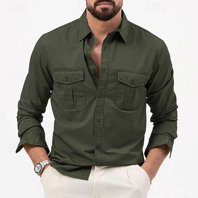 Men’s Classic Button-Up Shirt