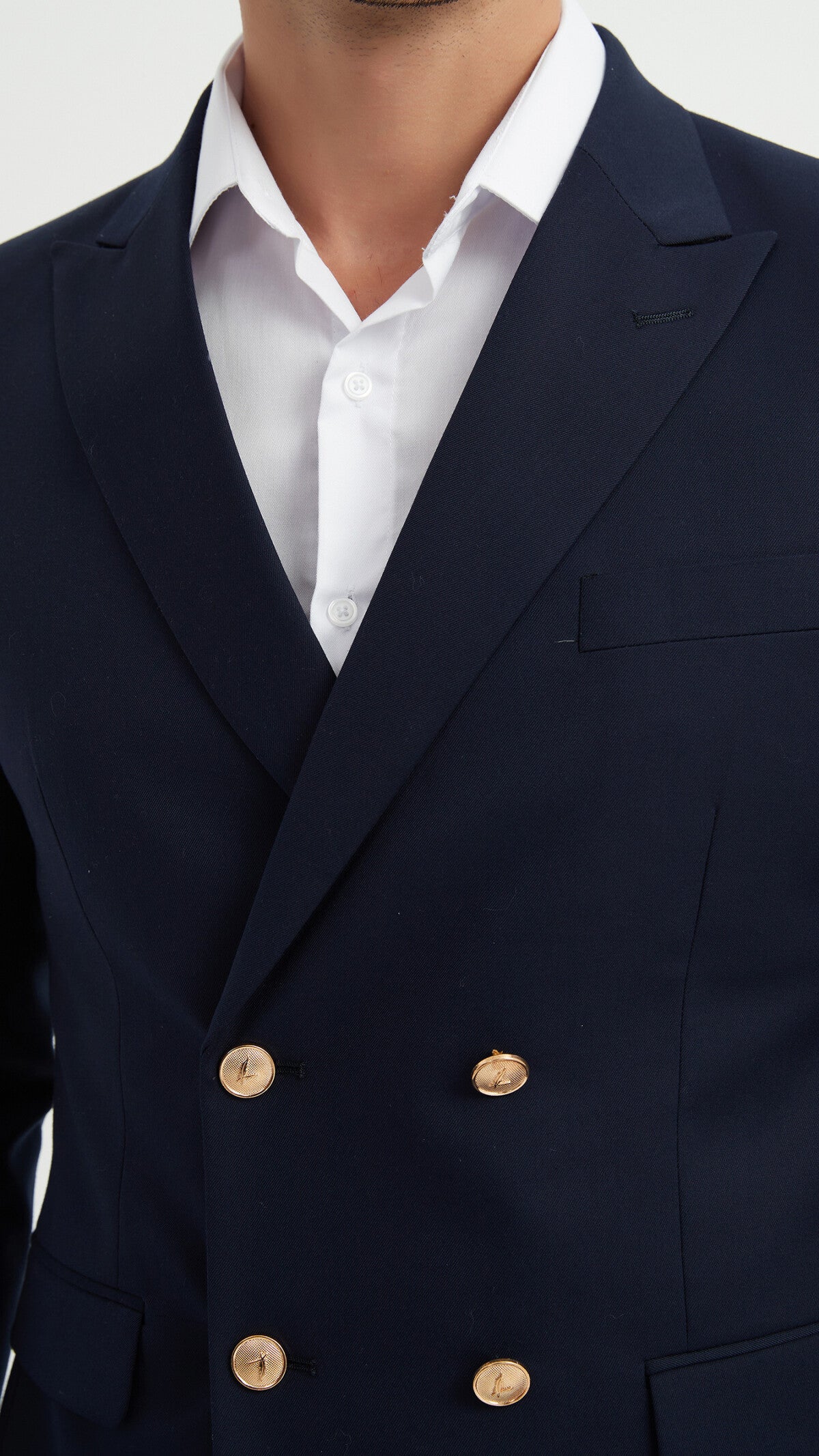 2-piece double-breasted suit