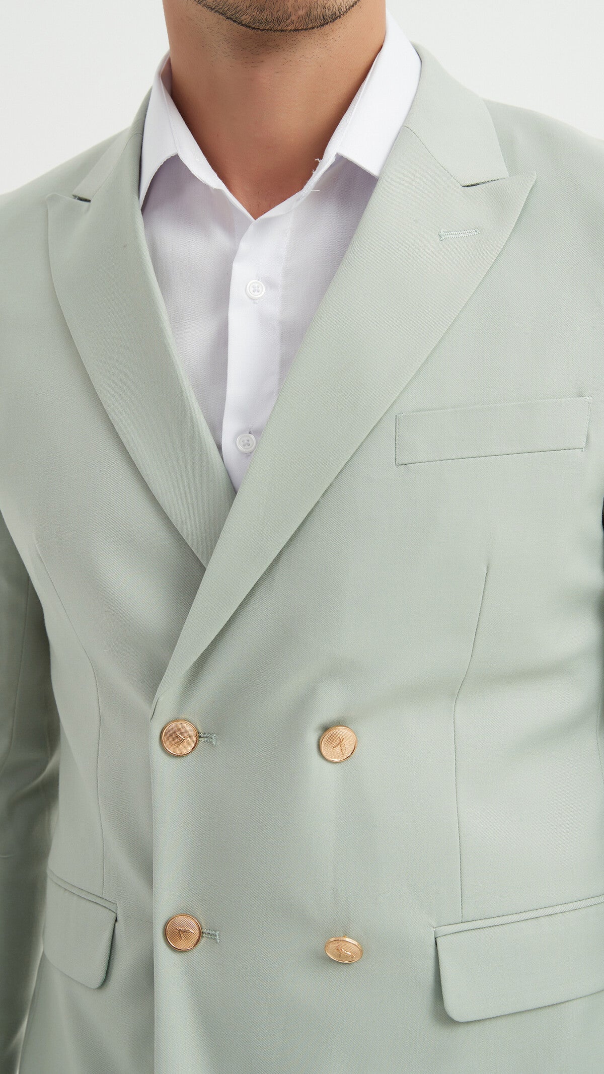 2-piece double-breasted suit