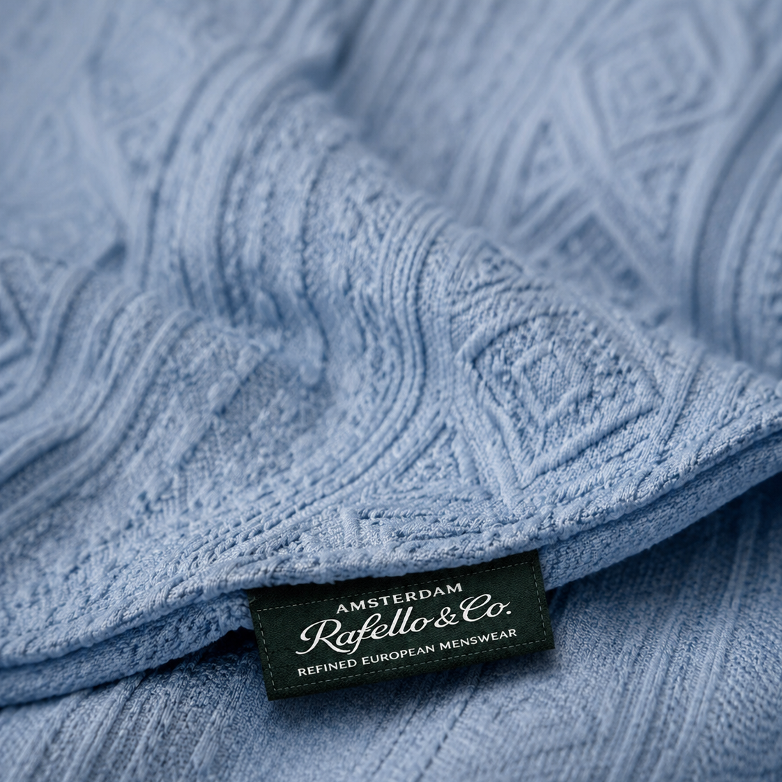 Heren Jacquard Overhemd met Knopen