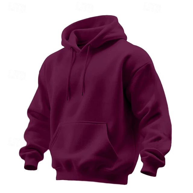 Classic Everyday Comfort Pullover Hoodie