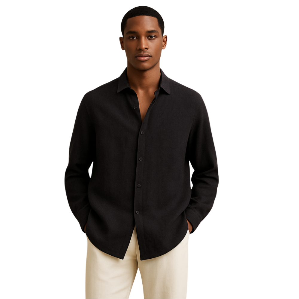 Stylish lightweight linen shirt