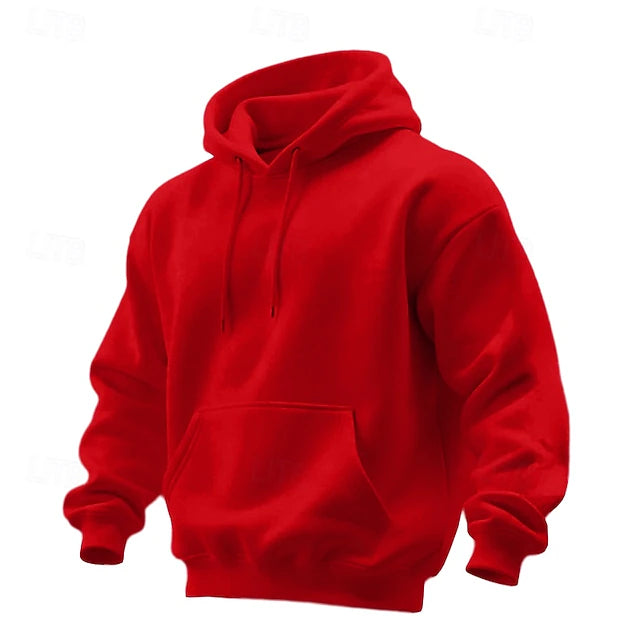Classic Everyday Comfort Pullover Hoodie