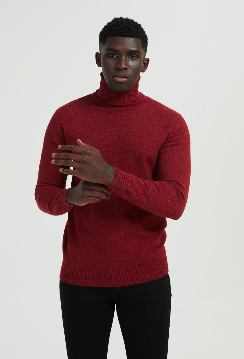 Turtle neck jumpers "cashmere touch"