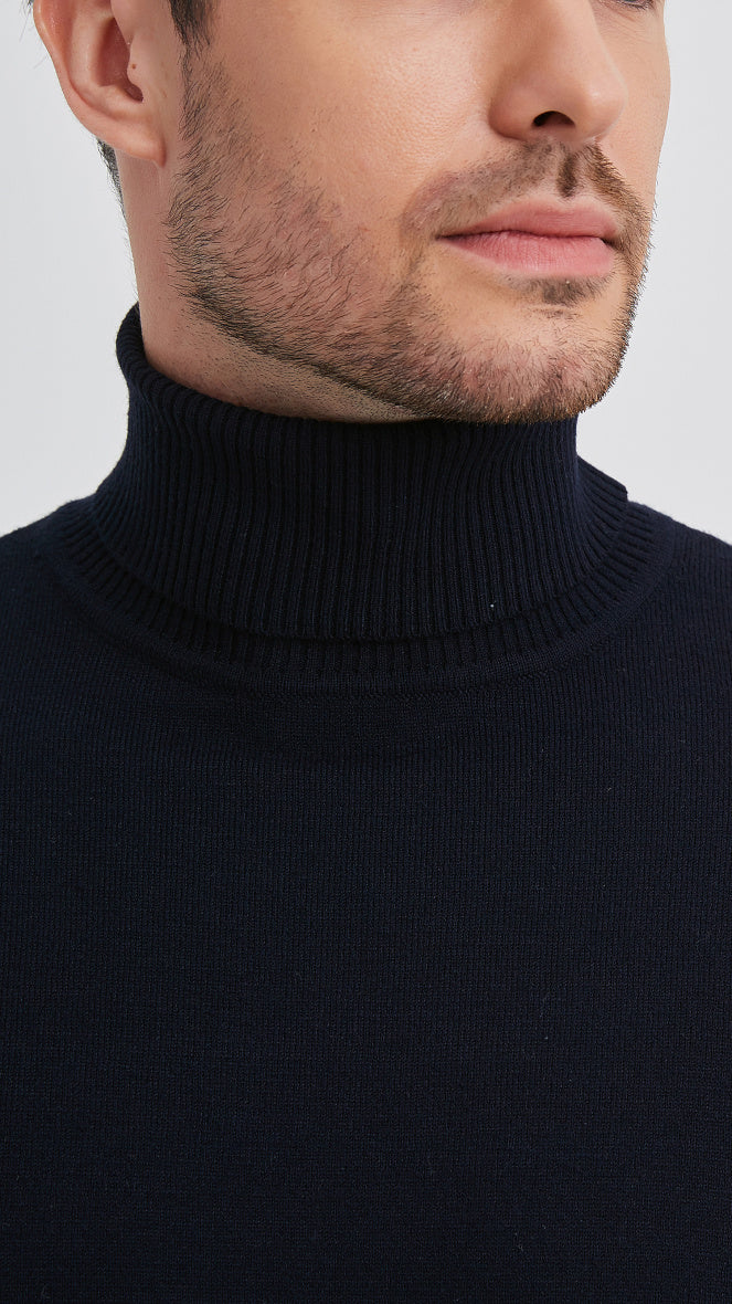 Turtle neck jumpers "cashmere touch"