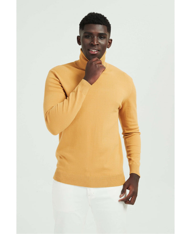 Turtle neck jumpers "cashmere touch"