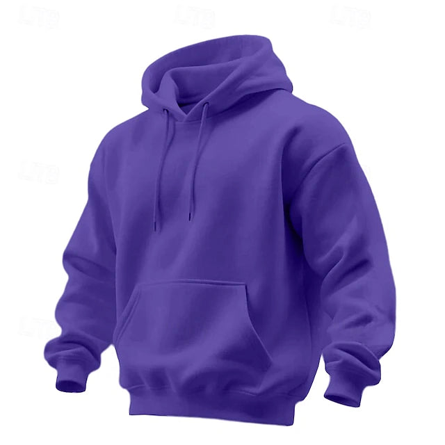 Classic Everyday Comfort Pullover Hoodie